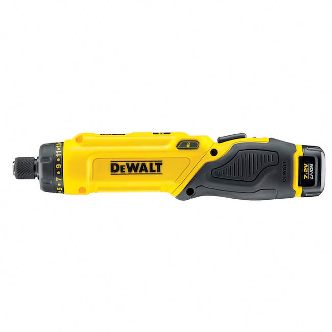 Dewalt DCF680G2-QW
7,2 Volt / 1 Ah Akku-Knickschrauber 1/4" Innensechskant
