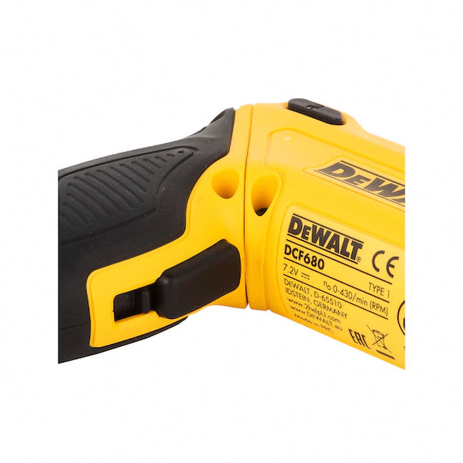 Dewalt DCF680G2-QW
7,2 Volt / 1 Ah Akku-Knickschrauber 1/4" Innensechskant