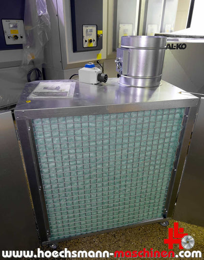 eine AL-KO Colourjet 1 oder Farbnebelabsaugung von vorne mit Standardfiltermatte