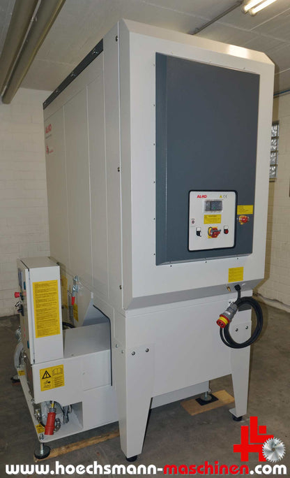 AL-KO Entstauber APU 250P mit Prodeco Brikettpresse E 55 Vertical