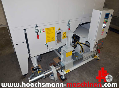 AL-KO Entstauber APU 250P mit Prodeco Brikettpresse E 55 Vertical