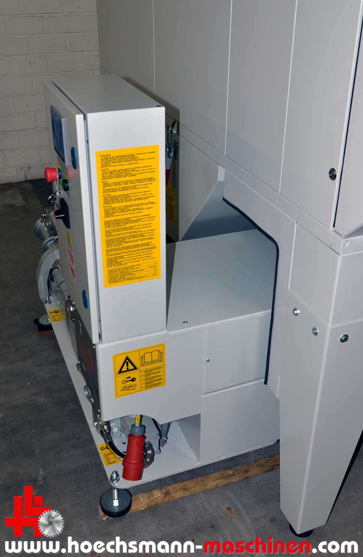 AL-KO Entstauber APU 250P mit Prodeco Brikettpresse E 55 Vertical
