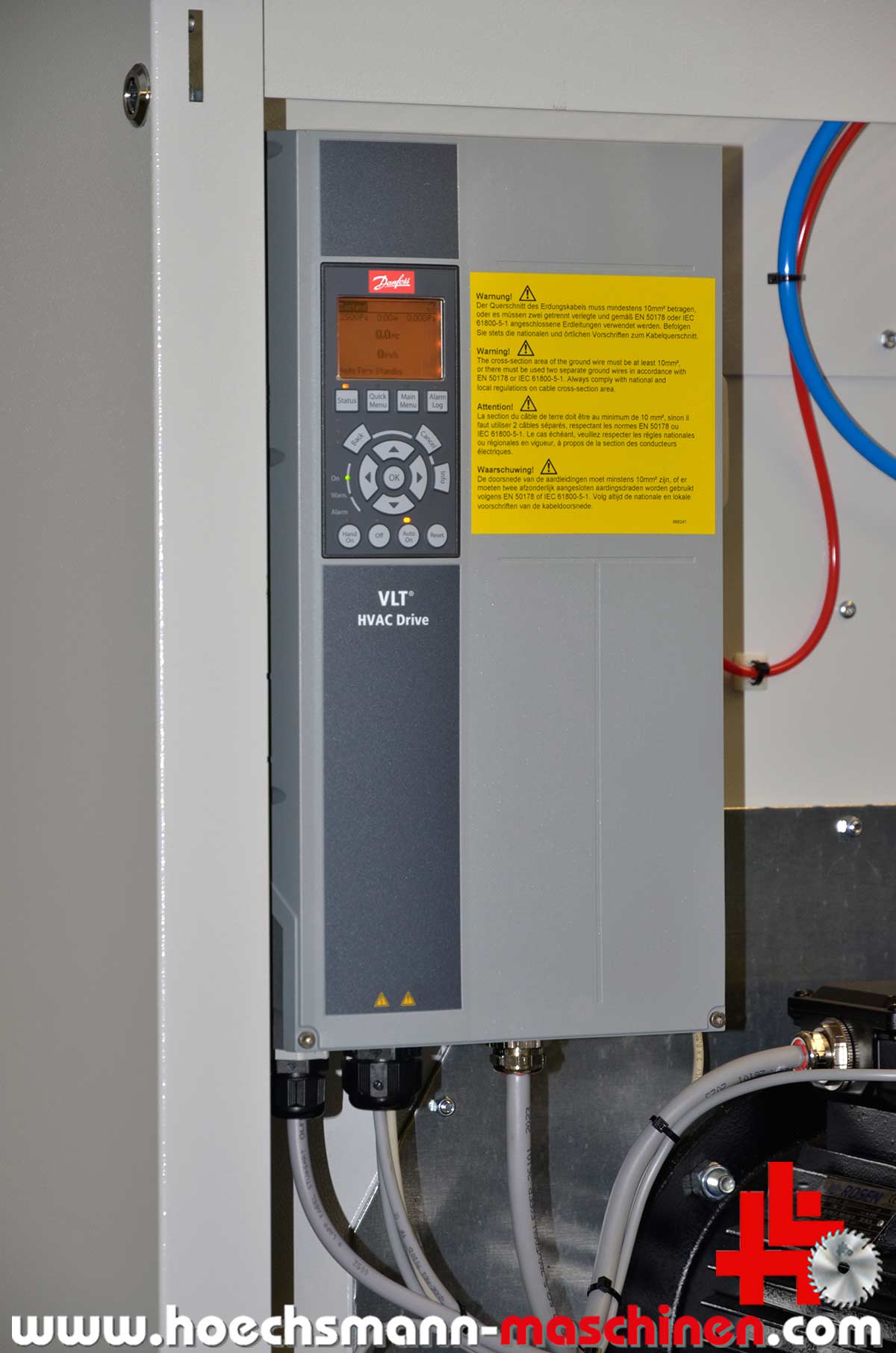 AL-KO Entstauber APU 250P mit Prodeco Brikettpresse E 55 Vertical