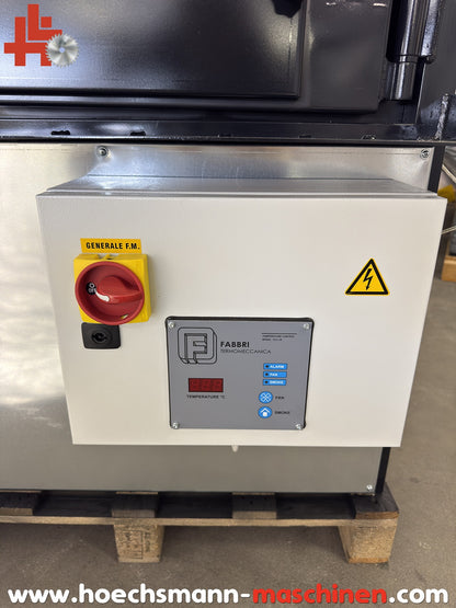 Fabbri F120CV - Warmluftofen Werkstattofen gemäß BImSchV