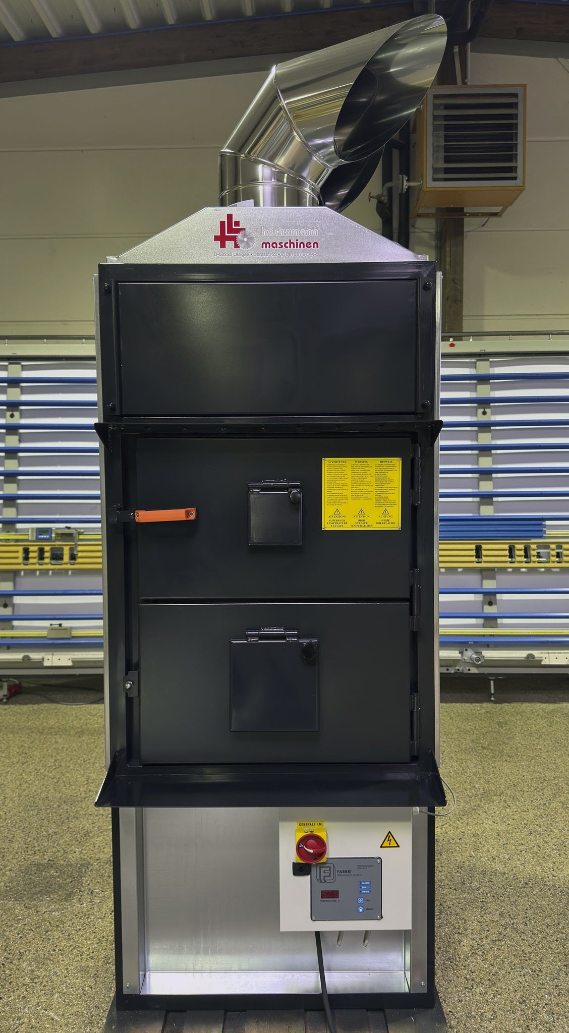 Fabbri F85CV Pro Version - Warmluftofen Werkstattofen gemäß BImSchV