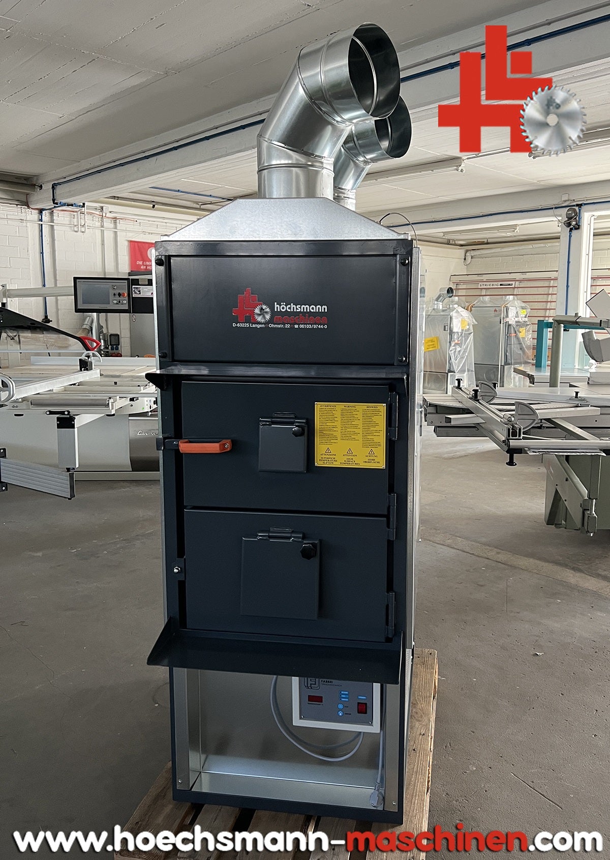 Fabbri F55CV Agrar Version - Warmlufttrockner Holztrockner Heutrockner