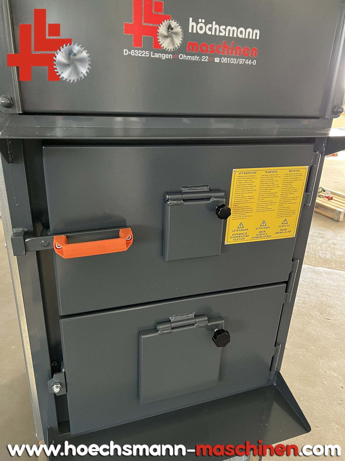 Fabbri F55CV Agrar Version - Warmlufttrockner Holztrockner Heutrockner