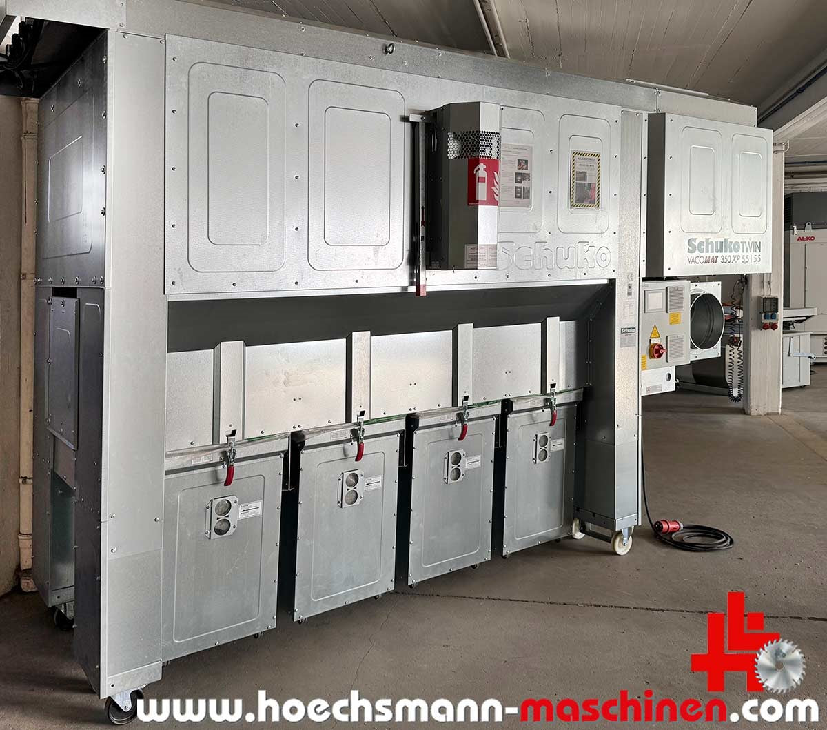 Schuko Vacomat 350 XP Twin Entstauber