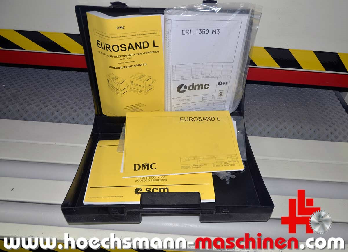 SCM DMC Breitbandschleifmaschine Eurosand L 1350 RRR