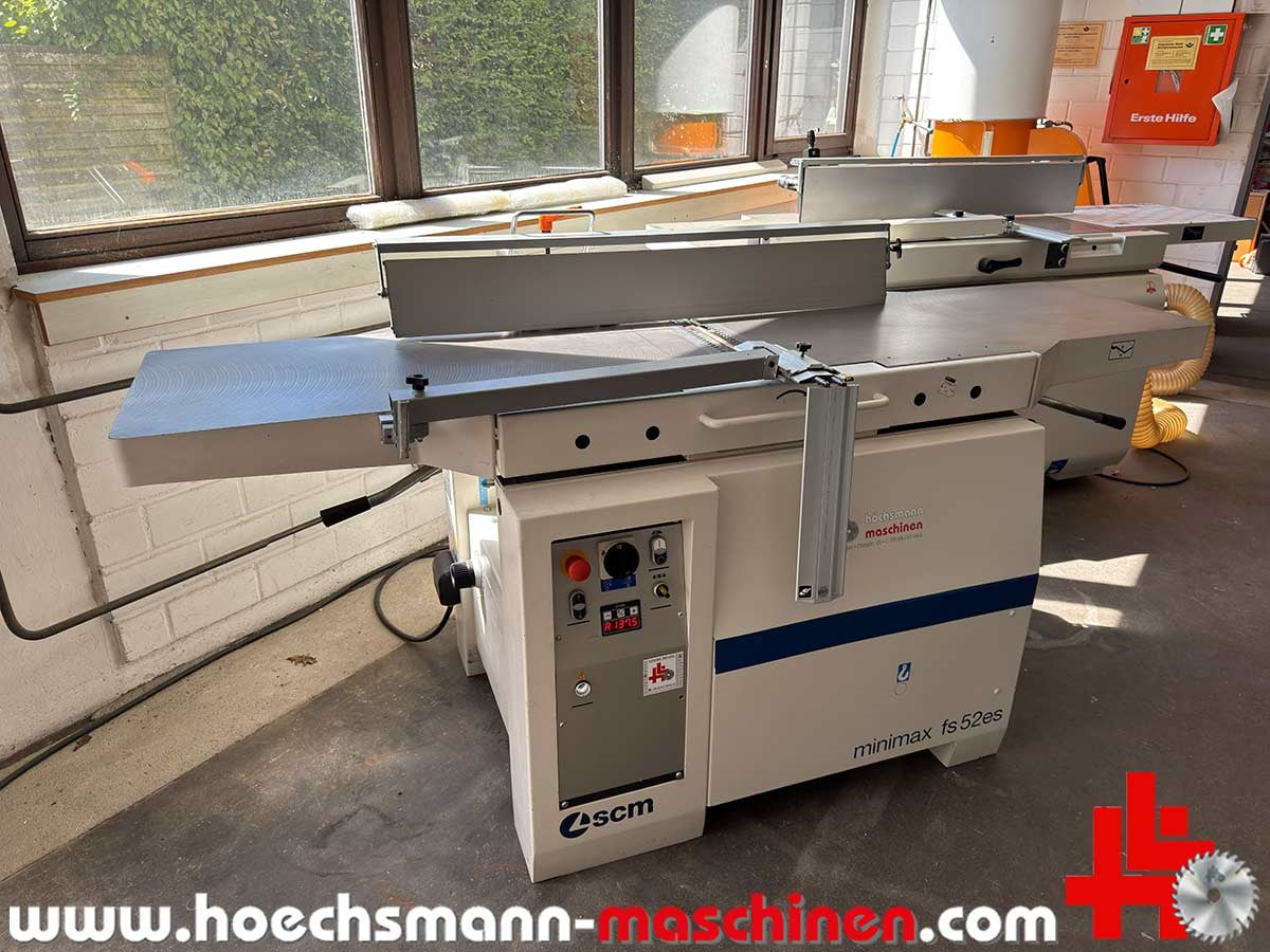 SCM Abrichthobelmaschine minimax fs 52 es