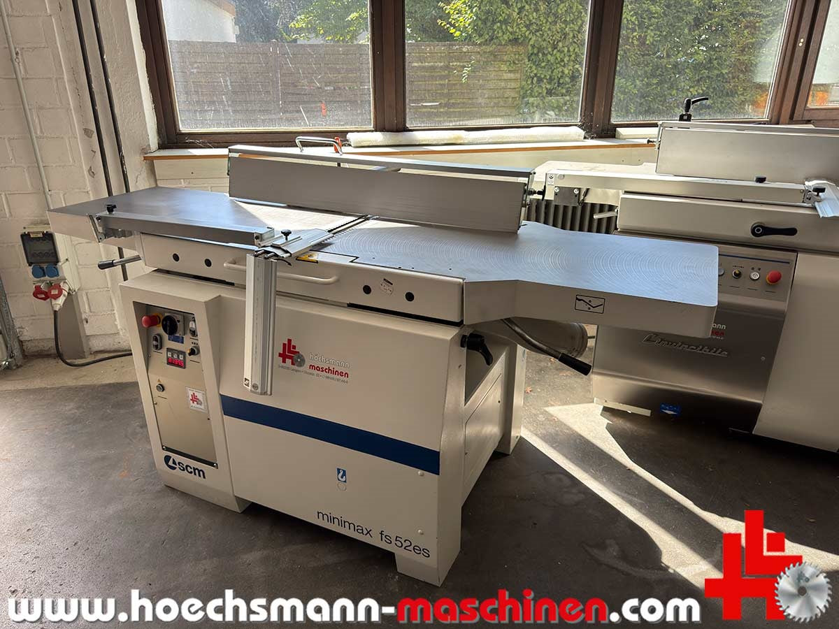 SCM Abrichthobelmaschine minimax fs 52 es